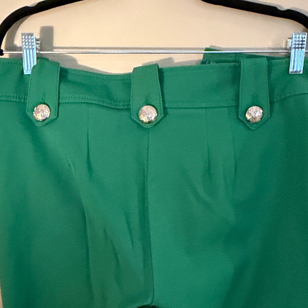 White House Black Market Jolie fit Green Pants Size 6 - Picture 5 of 5
